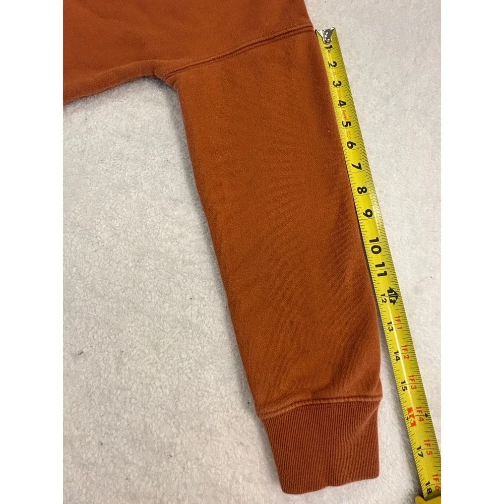 Gap Kids Generation Good Pullover Hoodie Burnt Orange Embroidered Logo Size L 10